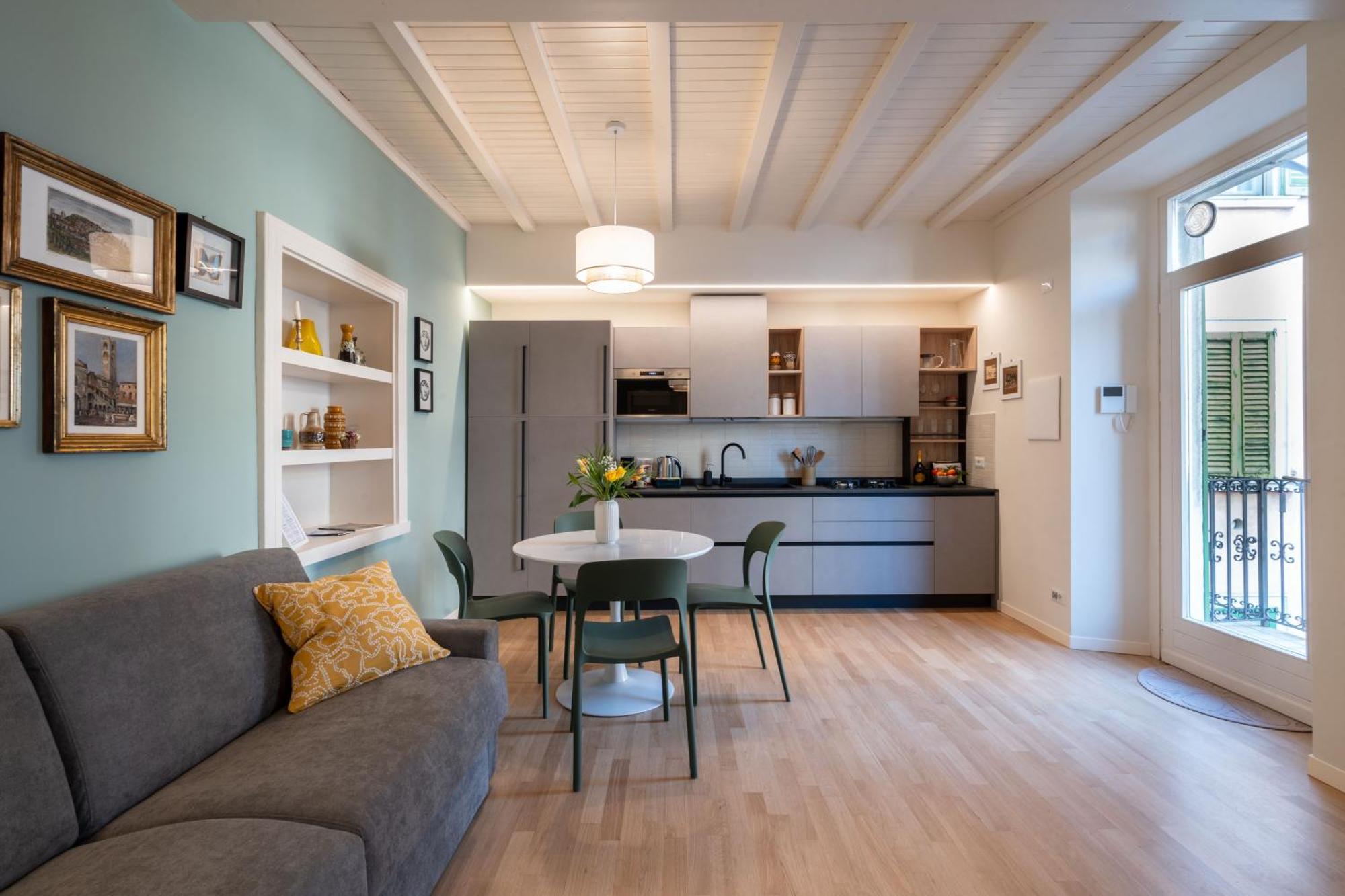 La Farfalla Blu - Boutique Apartment بيرغامو المظهر الخارجي الصورة